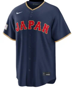 Buy Shohei Ohtani Japan Baseball Nike 2026 World Baseball Classic Road Stadium Navy Blue Jerseys