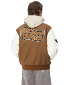 Alternative view of Carhartt WIP Brown Ducks Bomber Jacket