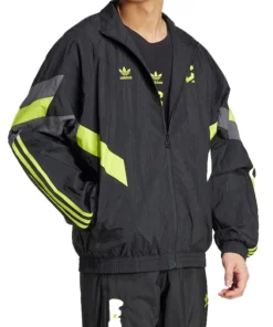 Alternative view of Columbus Crew adidas Originals Culturewear Black Track Jacket