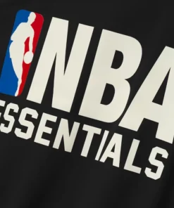 Fear of God x NBA Half-Zip Track Black Jacket - Image 3