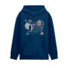 Fanatics Jack Hughes Hockey Medal Moment USA Flag Navy Hoodie
