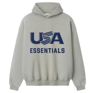 Fear of God Essentials USA Baseball Sport Hoodie