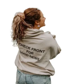 Alternative view of Jesus Loves You Hoodie
