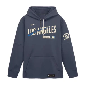Los Angeles Dodgers Nike Authentic City Connect Therma-FIT Hoodie