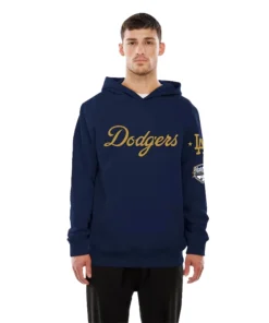 Dodgers New Era 2026 Gold Collection Logo Hoodie