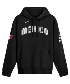 Mexico Baseball Nike x Born x Raised Black 2026 World Baseball Hoodie