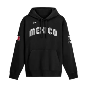 Mexico Baseball Nike x Born x Raised Black 2026 World Baseball Hoodie