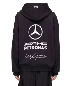 Alternative view of Mercedes Y-3 Team Black Hoodie