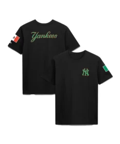 Yankees New Era Mexico Flag T-Shirt