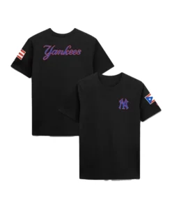 Yankees New Era Puerto Rico Flag T-Shirt