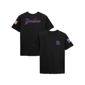 Yankees New Era Puerto Rico Flag T-Shirt