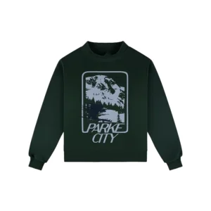 Parke Sport Graphic Mockneck Sweatshirt