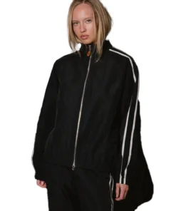Alternative view of Parke Sport Stripe Nylon Jacket