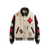 Batman Kith Joker Wool Coaches Varsity Jacket