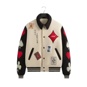 Batman Kith Joker Wool Coaches Varsity Jacket