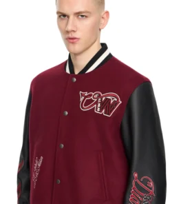 Alternative view of Off White Ac Milan Varsity 2026 Jacket