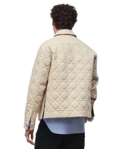 Robert Pattinson Dior Cannage Jacket - Image 3