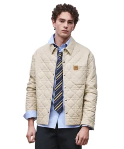 Alternative view of Robert Pattinson Dior Cannage Jacket