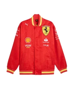 Scuderia Ferrari Motorsport Varsity Jacket