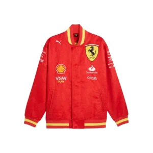 Scuderia Ferrari Motorsport Varsity Jacket