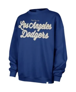 Stoney Clover Lane X '47 Dodgers Patch Sweatshirt