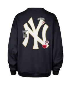 Alternative view of Stoney Clover Lane X '47 Yankees Patch Sweatshirt