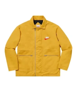 Supreme x Nike Double Zip Quilted Work Jacket