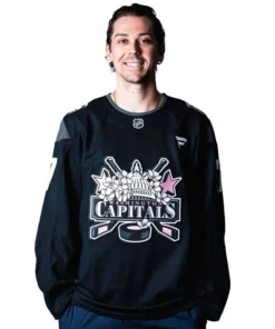 Alternative view of Capitals Cherry Blossom Jersey