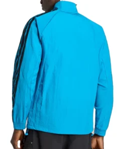 Alternative view of Charlotte FC adidas 2026 Anthem Blue Raglan Jacket