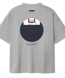 Alternative view of Boston Celtics Fear of God x Barkley L. Hendricks Heather Gray 90's T-Shirt