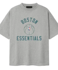 Boston Celtics Fear of God x Barkley L. Hendricks Heather Gray 90's T-Shirt