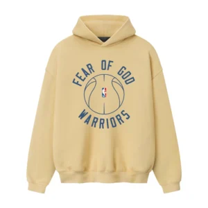 Golden State Warriors Fear of God x Barkley L. Hendricks Gold 90's Hoodie