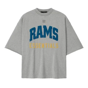NFL x Fear of God Los Angeles Rams Grey T-shirt