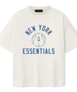 New York Knicks Fear of God x Barkley L. Hendricks Cream 90's T-Shirt