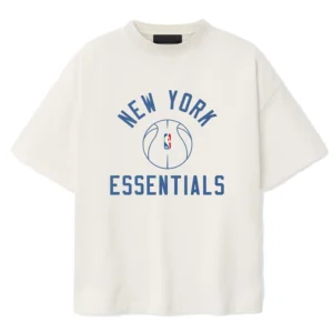 New York Knicks Fear of God x Barkley L. Hendricks Cream 90's T-Shirt