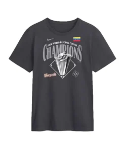 Alternative view of Venezuela 2026 World Baseball Classic Champions T-Shirt