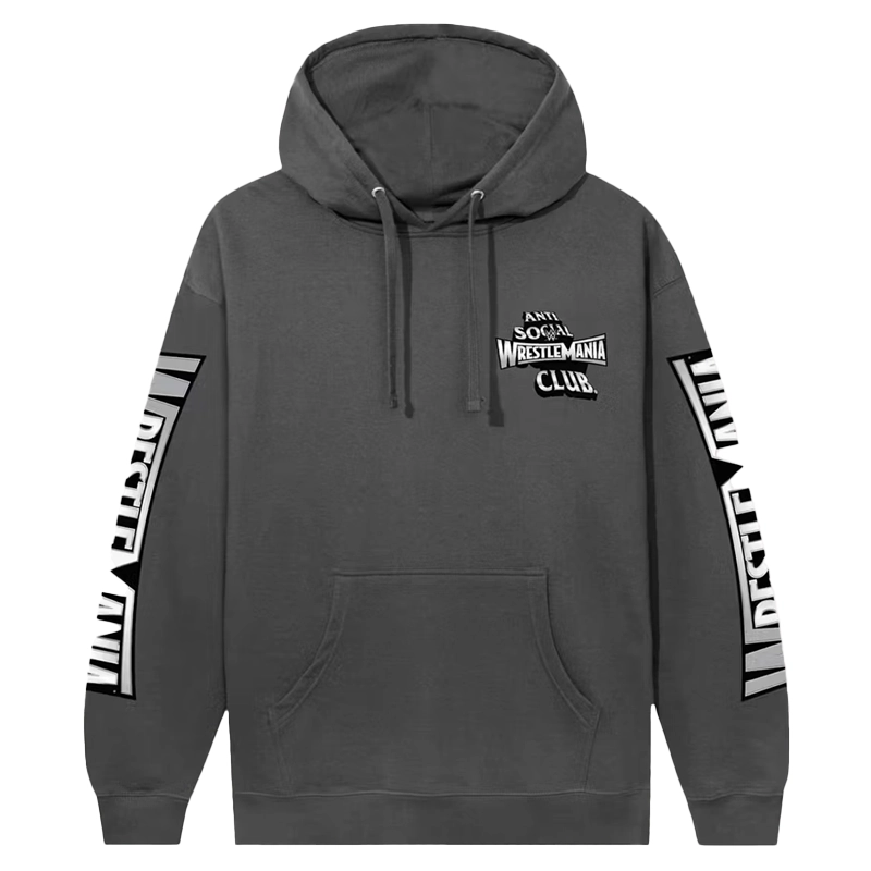 Anti Social Social Club x WWE Wrestlemania Hoodie