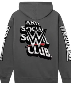 Alternative view of Anti Social Social Club x WWE Wrestlemania Hoodie