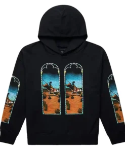 Who Decides War x EST Gee Stained Glass Hoodie