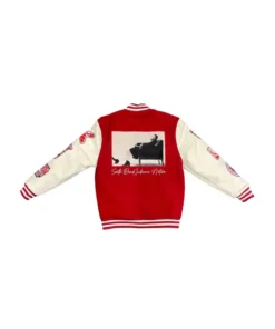 Snoop Dogg Death Row October London Varsity Jacket - Image 4