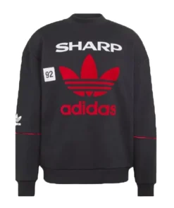 Adidas Manchester United 90 Black Sweatshirt - Image 3