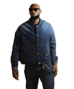 Alternative view of LeBron James Louis Vuitton Denim Jacket