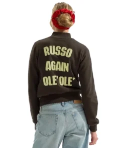 Arsenal AWFC Classics Russo Zip-Through Track Jacket - Image 2