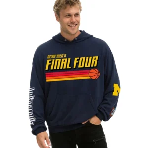 Aviator Nation Michigan Wolverines Final Four 2026 Hoodie