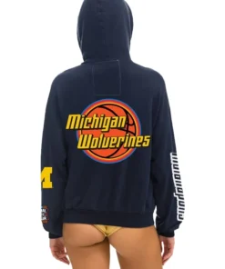 Alternative view of Aviator Nation Michigan Wolverines Final Four 2026 Hoodie