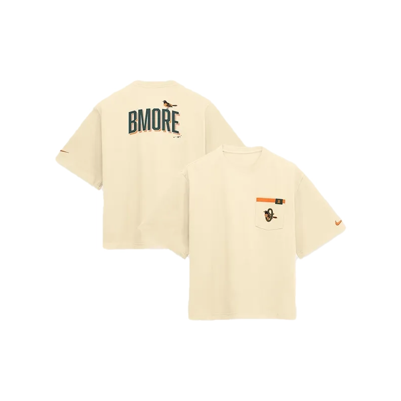 Baltimore Orioles 2026 City Connect Pocket Boxy T-Shirt