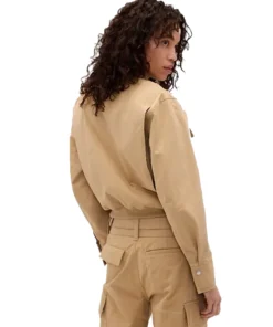 Alternative view of Gap × Victoria Beckham Bomber Jacket