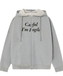 Careful Im Fragile Hoodie - Image 3