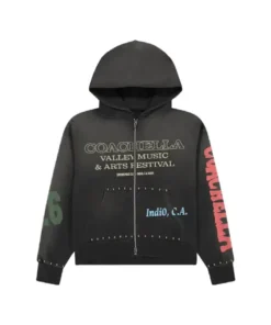 Alternative view of Coachella 1999 Studded Zippy Hoodie