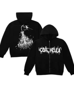 Coachella On The Gobi Zip Hoodie